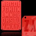 thumbnail image 2 of Zootealy Red Silicone Letter Alphabet Pudding Bakeware Mould Cake Chocolate Ice Make Mold, 2 of 8