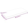 thumbnail image 4 of vidaXL Table Top Light Brown 80x40x(2-4) cm Treated Solid Wood Live Edge, 4 of 5