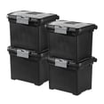 thumbnail image 4 of Sterilite Portable Lockable File Box Organizer with Handle (8 Pack), 4 of 13