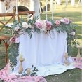 thumbnail image 1 of mmirethe Durable Artificiel Table de Table de Fleurs - Bonne Texture Exquise Ouvragée Décoration Mariage Brun 1Set, 1 of 6