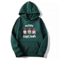 thumbnail image 2 of Pompotops Sweat à Capuche Imprimé de Noël pour Hommes, Manches Longues, en Solde, 2 of 5