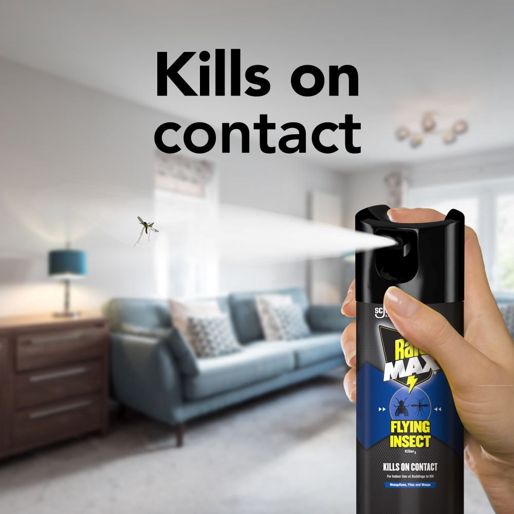 Insecticide Raid Max contre les insectes volants, 500 g