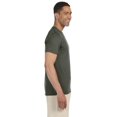 thumbnail image 4 of Gildan - T-Shirt Softstyle - 64000 - Vert Militaire - Taille : m, 4 of 8