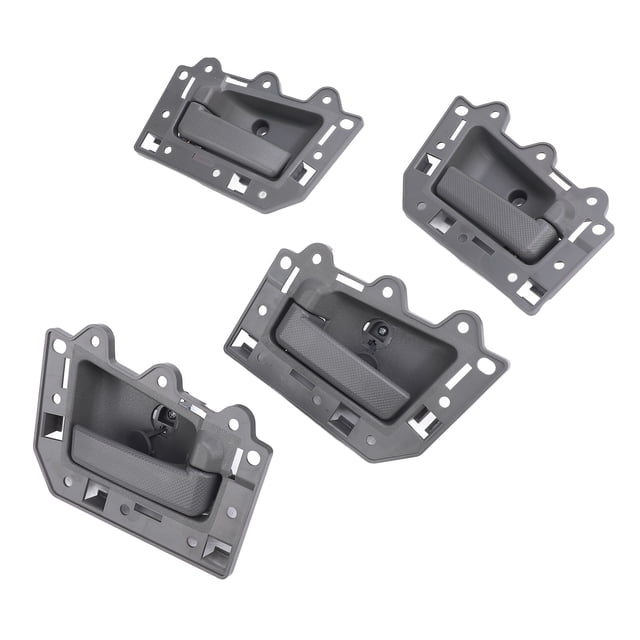 4Pcs Interior Inside Door Handles, Inner Door Handle Front Rear Driver Passenger Side, 1JV461J3AA 1JV471J3AA 5HR421J3AK 4 Pcs Car Interior Door Handles Inner Door Handles