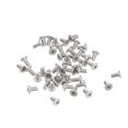 thumbnail image 1 of Unique Bargains M1.6x0.35x3mm Lot de 50 Vis Plates Rondes en Métal pour Machine à Entraînement Phillips, 1 of 5