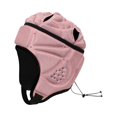thumbnail image 3 of jinwen Rugby Helmet Goalkeeper Hat Protection Headgear for Lacrosse Training Sports Pink, 3 of 9
