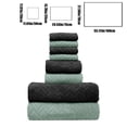thumbnail image 4 of Sentmoon Bath Towel Set Eight Pieces Of Velvet Square Towel Towel Bath Towel Plain Household Bath Wash Face Wipe Dry Absorbent Soft Household Set Bath Towels Pool Towels, 4 of 7