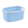 thumbnail image 3 of Save Space With Multi-colored Container Plastic Organizing Plastic Dustproof Organizer Box For Storage Organizing blue L, 3 of 9
