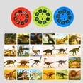 thumbnail image 4 of YOPTOP Slide Projector Flashlight 24 Different Pictures Themes Kids Torch Projector Dinosaur Space Ocean Mermaid Bedtime Cognitive Education Projector Flashlight,e, 4 of 10