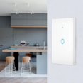 thumbnail image 3 of OUSITAID Interrupteur Lumineux Tactile Intelligent Wi-Fi à Gang 1/2/3 US Noir, 3 of 10