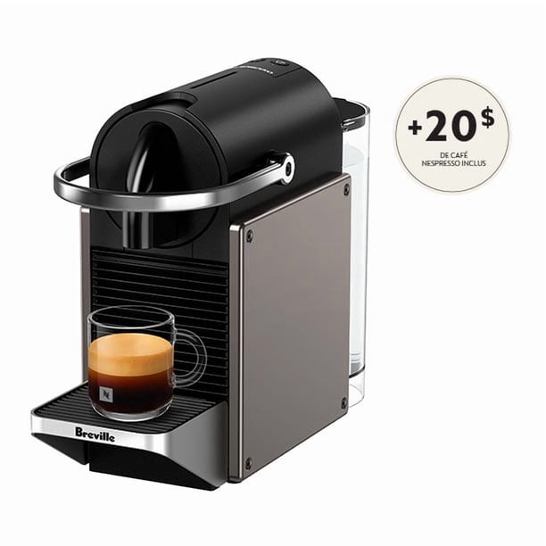 Nespresso Pixie Espresso Machine by Breville, Titan - Walmart.ca