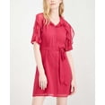 thumbnail image 1 of Maison Jules Robe-Chemise à Volants pour Femmes, Rouge Vif, XX-Grand, 1 of 2