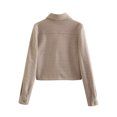 thumbnail image 5 of EGNMCR Veste à Manches Longues pour Femmes, Sans Capuche, Décontractée, Mode, Hiver, Chaude, 5 of 5