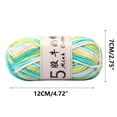 thumbnail image 3 of Clearance Tyidzon Wool Yarn for Crocheting Soft Crochet Thread Yarn, Lightweight Wool Yarn for Crochet Hand Knitting Crocheting Crafting, 3 of 6