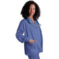 thumbnail image 1 of Adar Universal Women's Round Neck Warm-Up Scrub Jacket, Available in 39 Colors, 1 of 5