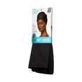 thumbnail image 5 of KISS - Colors & Care Soft Satin Wrap Scarf, 60", Extra-Long, Black, 5 of 5