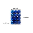 thumbnail image 2 of Vaidha 3cm Christmas Tree L Bauble Hanging Home Party Ornament Decor, 2 of 4
