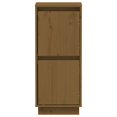 thumbnail image 3 of vidaXL Buffets 2 pcs Brun Miel 31.5x34x75 cm Pin Massif, 3 of 5