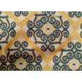 thumbnail image 4 of oneOone Tissu Popeline de Coton Imprimé Ikat Tourbillon 56 Pouces de Large, 4 of 4