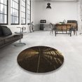 thumbnail image 4 of Ahgly Company Tapis d'Intérieur Lavables en Machine Rectangle Transitionnel Zone Grise de Minuit, 6' x 9', 4 of 7