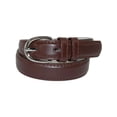 thumbnail image 2 of CTM® Ceinture Habillée de Base en Cuir pour Enfant 1 Pouce (Lot de 2), 2 of 3