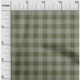 thumbnail image 1 of oneOone Polyester Lycra Fabric Gingham Check Printed Fabric 1 Yard 56 Inch Wide, 1 of 4