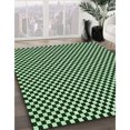 thumbnail image 3 of Ahgly Tapis Rectangulaire Lavable en Machine Intérieur Transitionnel Vert Clair, 2 Pieds x 3 Pieds, 3 of 7