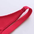 thumbnail image 4 of Womans Fashion Bowknot Printing Comfortable Hollow Out Bra Underwear No Rims, 4 of 8