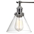 thumbnail image 2 of CWI Lighting Collection Eustis Applique Murale 1 Lumière Fini Nickel Poli, 2 of 6