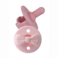thumbnail image 1 of Itzy Ritzy Sweetie Soother Paquet de 2 suces en silicone, Pink Bows, pour nourrissons, 0 mois et plus, 1 of 4