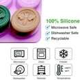 thumbnail image 4 of Fankiway 6 Round Bee Soap Mold Silicone Mold Cake Mold Chocolate Mold, 4 of 6