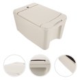 thumbnail image 1 of UPOUART Seau à Roulettes Seau Gallon Plastique Beige 31.5X21.5Cm 6.5L pour Mobile avec Roues Lot de 1, 1 of 8