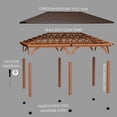 thumbnail image 3 of Backyard Discovery Gazebo/abri d'auto Barrington 20' x 12', 3 of 9