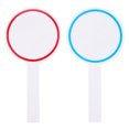 thumbnail image 1 of 2pcs Handheld Dry Erase Paddle Games Auctions Dry Erase Paddle Handheld White Board, 1 of 7