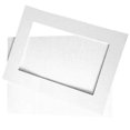 thumbnail image 3 of 12PCS 14'' White Picture Mat White Photo Mat Matte with White Core Bevel Cut, 3 of 7
