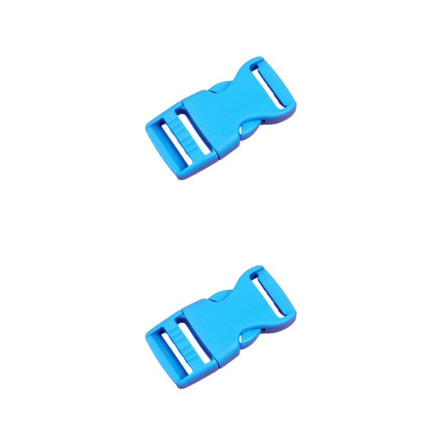 relayinert 10pcs/set Easy To Buckle Strap With Multi-Color Clasp Belt Buckles High Compatibility ABS Release Buckle Hook Buckle lake blue 2Set