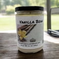 thumbnail image 3 of Vanilla Bean Vegan Coconut Soy 12 oz/ 355 ml Candle Hand-poured, Eco-friendly, Clean Burning, Bakery, Food, Drink, 3 of 5