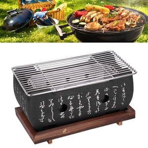 BBQ Grill, four à barbecue, grille simple et généreuse, alliage d'aluminium, BBQ Grill pour plein air Home Restaurant