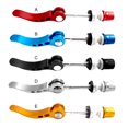 thumbnail image 2 of Langgg Bicycles Fast Release Lever Aluminium Alloy Seat Tube Clamp Portable Outdoor Sports Road Cycling Clip Replacement Repairing Silver, 2 of 8