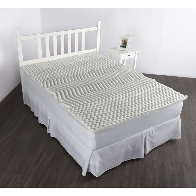 Orthowave Convoluted 2.0” Foam Mattress Topper
