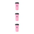 thumbnail image 4 of kurtrusly Reusable Thermal Cup Eco-Conscious Choice For Better Tomorrow Convenient pink 500ml 3Set, 4 of 6