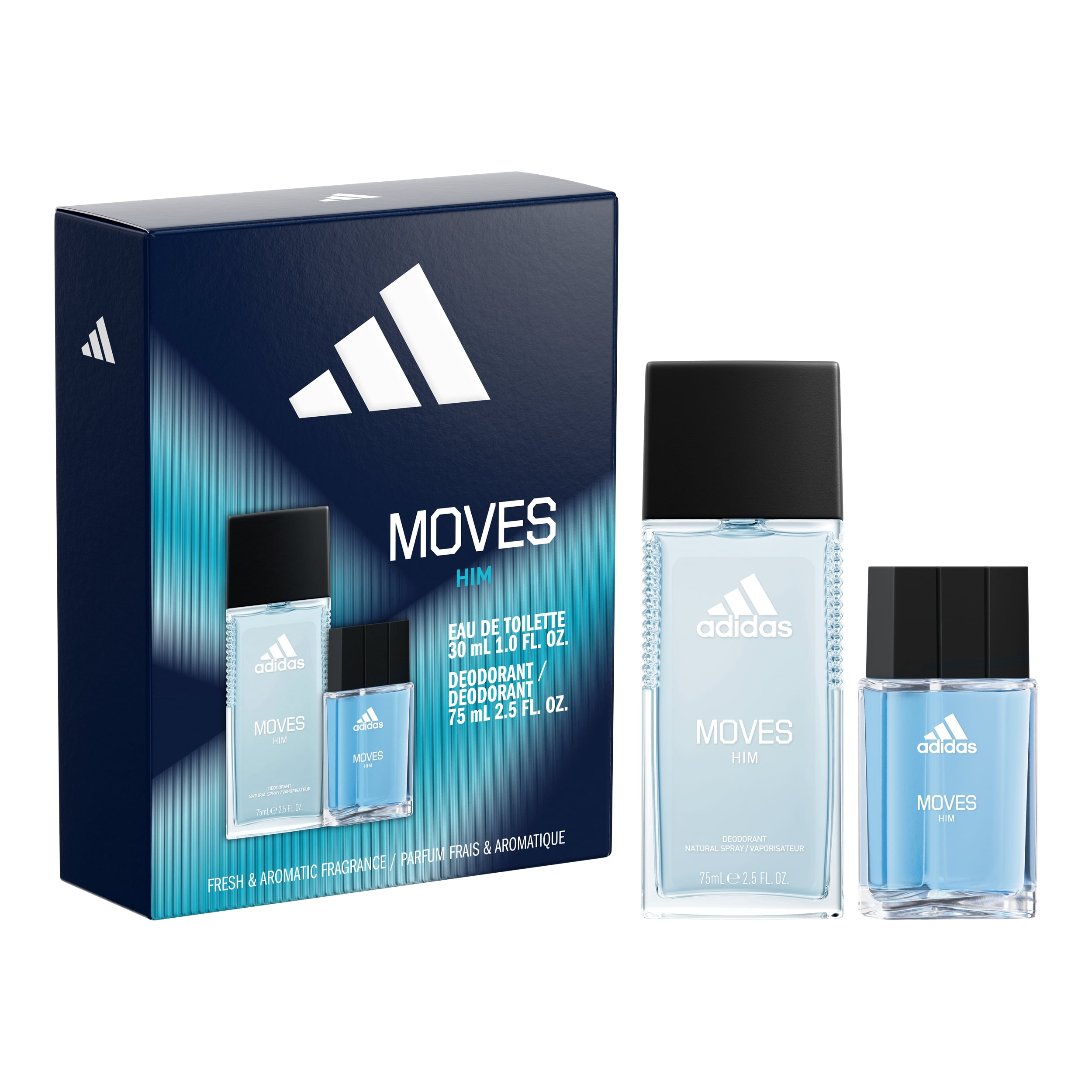 Moves for him giftset including Eau de Toilette and Deo Natural