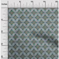 thumbnail image 1 of oneOone Cotton Poplin Fabric Floral Block Decor Fabric Printed BTY 42 Inch Wide, 1 of 4