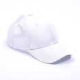 thumbnail image 4 of Femmes Réglables Queue de Cheval Casquette de Baseball Fille Snapback Extérieure Casquettes Femmes Été Chapeaux Maille Filet Camionneur Chapeau, 4 of 7