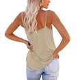 thumbnail image 4 of Yuyuzo Camisoles Débardeurs pour Femmes Sans Manches Hauts de Sortie Encolure Carrée Camis Décontractés Amples T-Shirts Tees, 4 of 7