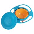 thumbnail image 3 of Gyro Bowl Practical Design Children Balanced Novelty Food-grade PP Tools Anti-splash Feeding Dishes Baby Tableware Funny Gift Blue, 3 of 9
