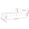 thumbnail image 4 of vidaXL 2-Seater Adult Sofa Bed - Dark Green Velvet, 4 of 5