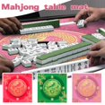 thumbnail image 4 of Tapis de Mah-Jong Antidérapant Réduction du Bruit Housse de Table Tapis de Jeu de Société Mah-Jong Table-, 4 of 8