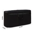 thumbnail image 2 of EGNMCR ,, Large Clothing Storage Bags 100L Clothes Storage Bag Foldable Clothing Storage Bags With Zippers Clothes Bags For Storage Christmas Tree Storage Bag Fits Storage packs, 2 of 8