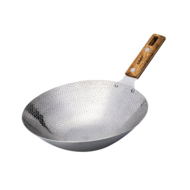 GROWTH TANK Traditional Wok Pan Deep Bottom Kitchen Restaurant Multipurpose Stir Fry Pan 22cm